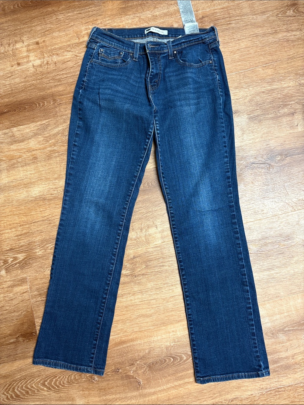 Signature by Levi Strauss Women's Indigo Straight-Leg Jeans